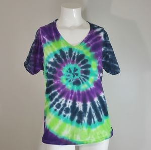 Tie Dye V-Neck